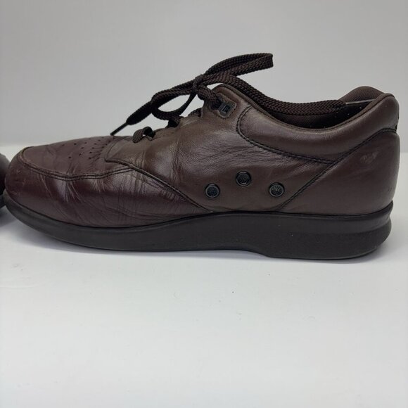SAS Time Out Mens Comfort Shoes / Antique Walnut Leather / Sz 7.5 M Brown Nurse - Picture 6 of 13
